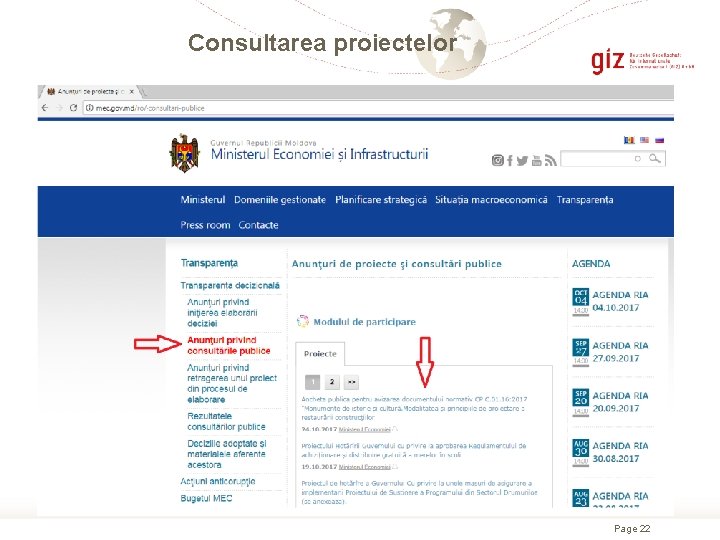 Consultarea proiectelor Page 22 