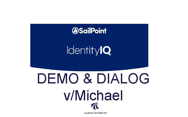 DEMO & DIALOG v/Michael 