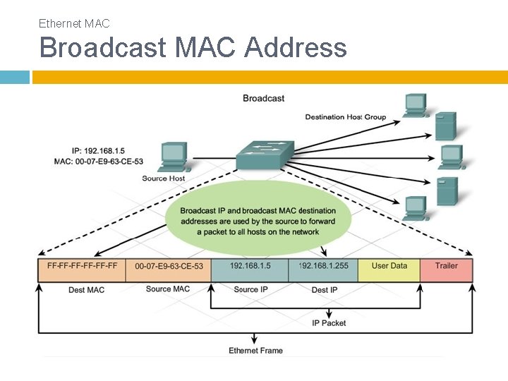 Ethernet MAC Broadcast MAC Address 