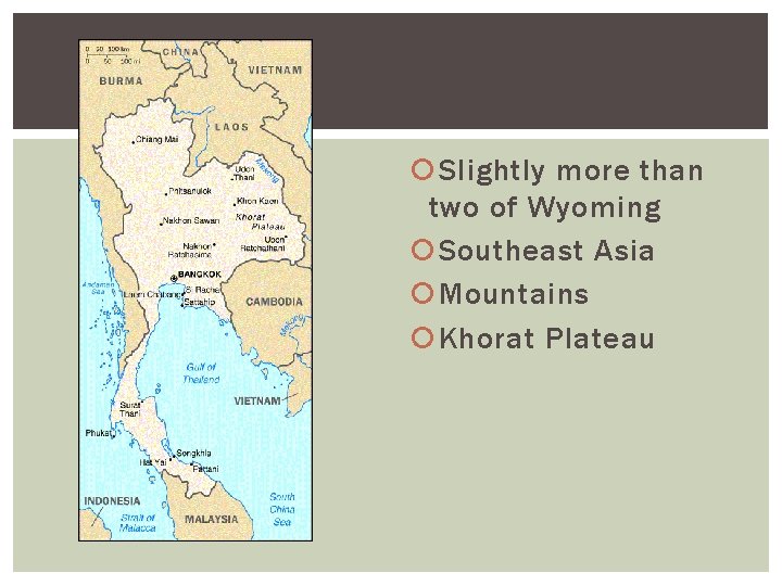  Slightly more than two of Wyoming Southeast Asia Mountains Khorat Plateau 