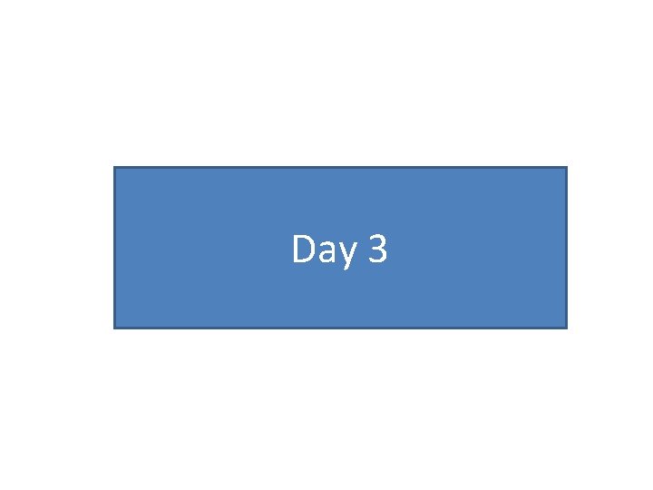 Day 3 