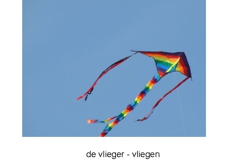 de vlieger - vliegen 