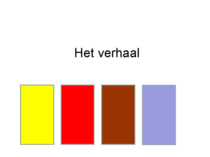 Het verhaal 