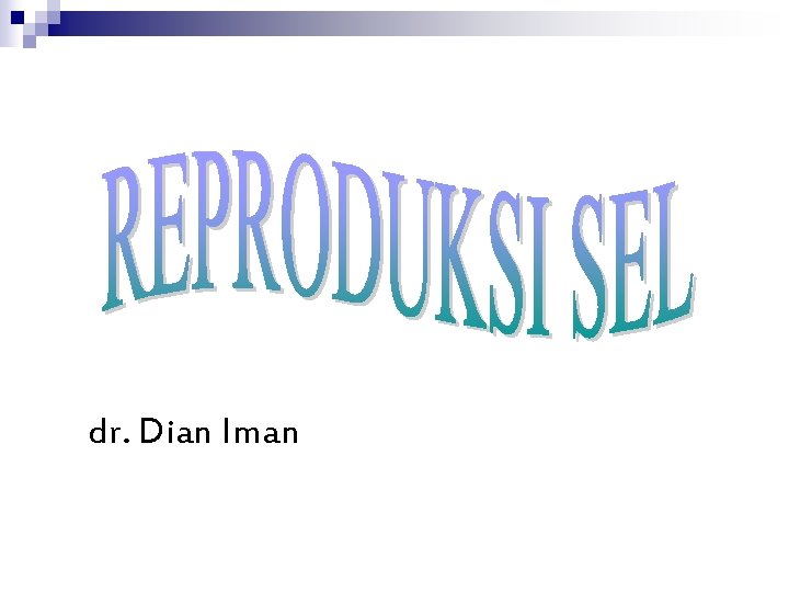 dr. Dian Iman 