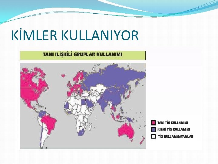 KİMLER KULLANIYOR 