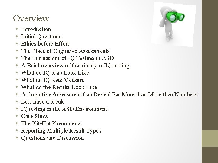 Overview • • • • Introduction Initial Questions Ethics before Effort The Place of Overview • • • • Introduction Initial Questions Ethics before Effort The Place of