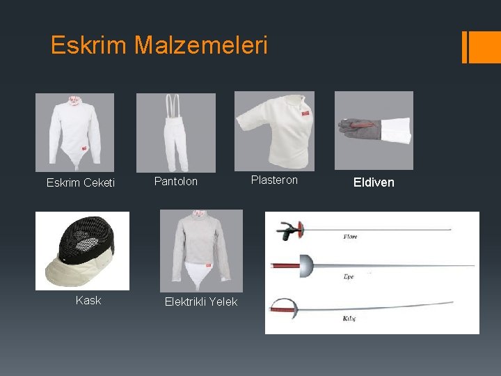 Eskrim Malzemeleri Eskrim Ceketi Kask Pantolon Elektrikli Yelek Plasteron Eldiven 