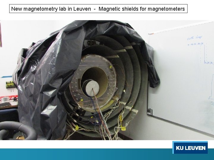 New magnetometry lab in Leuven - Magnetic shields for magnetometers 