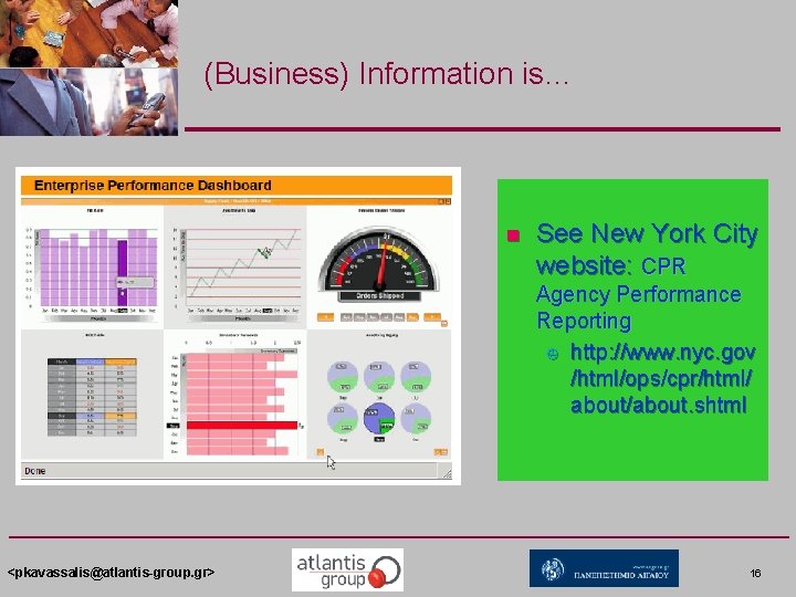 (Business) Information is… n See New York City website: CPR Agency Performance Reporting > (Business) Information is… n See New York City website: CPR Agency Performance Reporting >