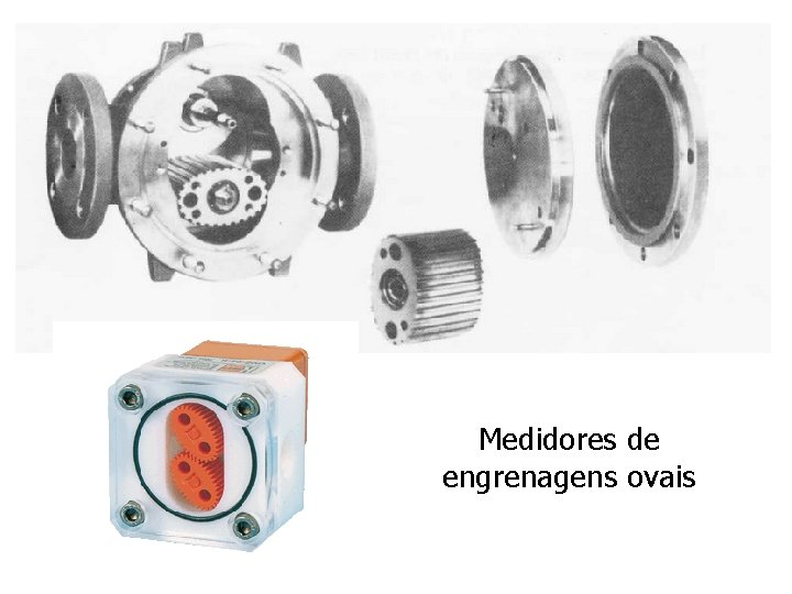 Medidores de engrenagens ovais 