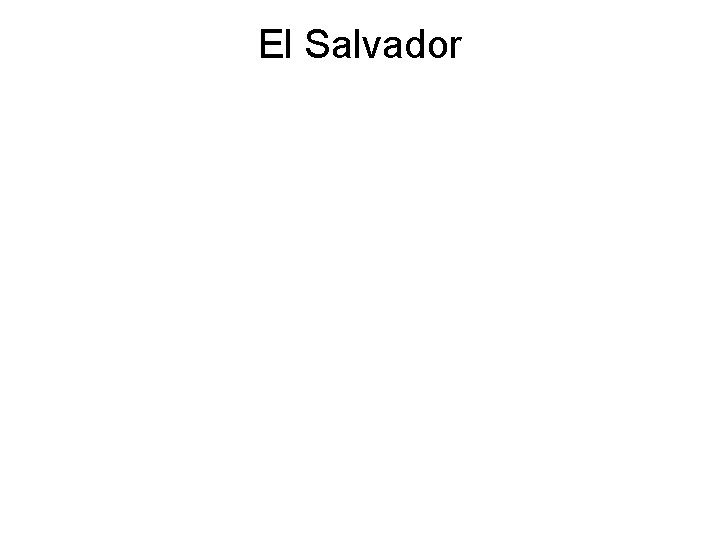 El Salvador 