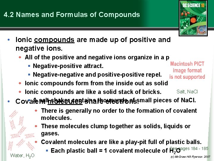 4 2 Names and Formulas of Compounds Ionic