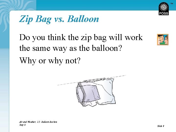 TM Zip Bag vs. Balloon Do you think the zip bag will work the