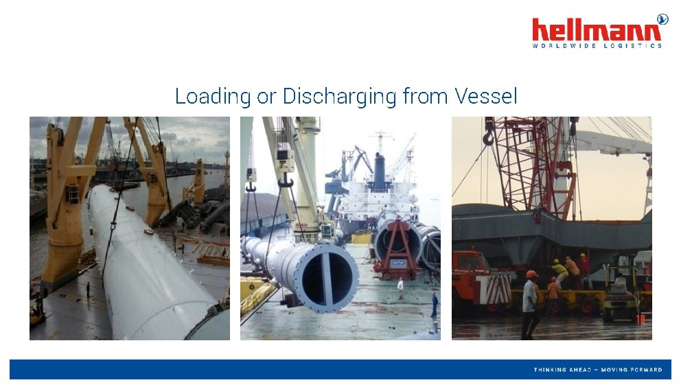 Loading or Discharging from Vessel 