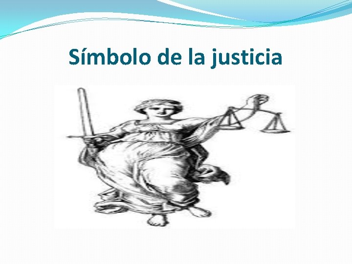 Símbolo de la justicia 