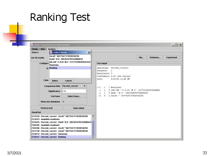 Ranking Test 3/7/2021 33 