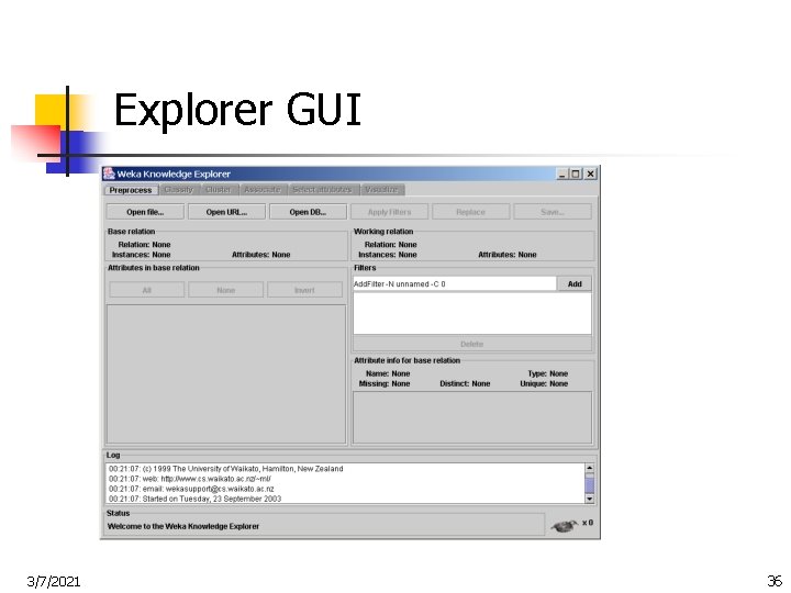 Explorer GUI 3/7/2021 36 