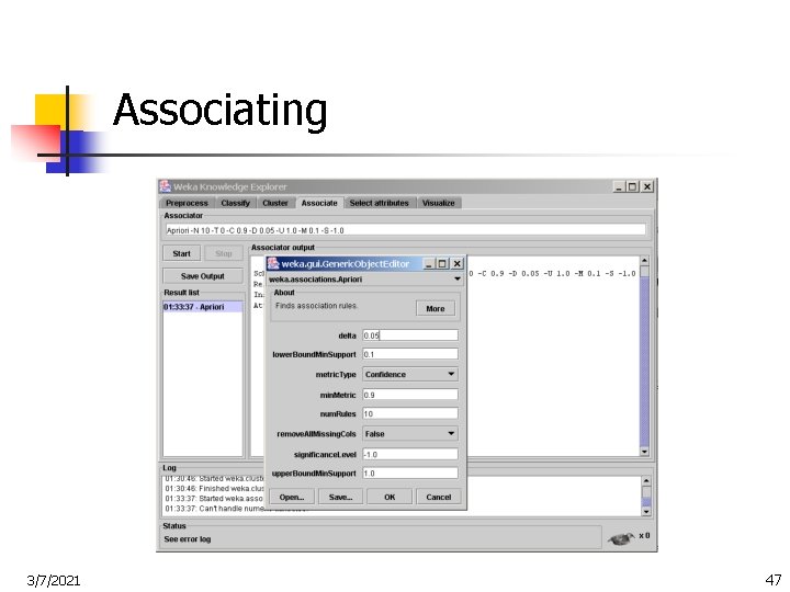 Associating 3/7/2021 47 