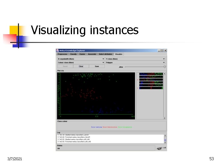 Visualizing instances 3/7/2021 53 