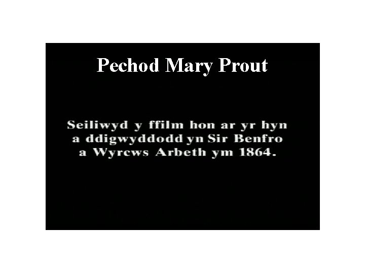 Pechod Mary Prout 