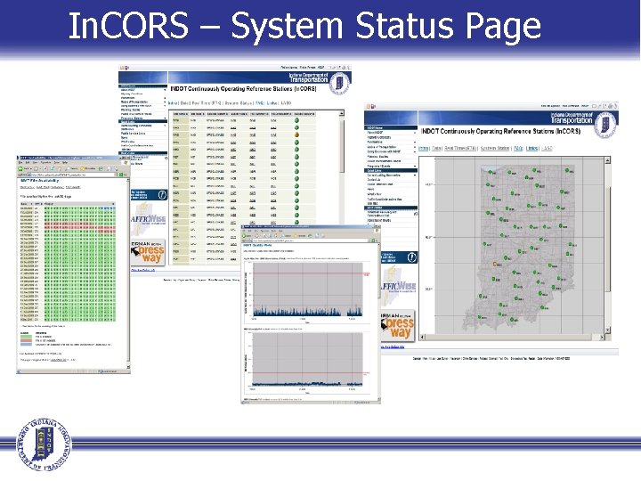 In. CORS – System Status Page In. CORS – System Status Page