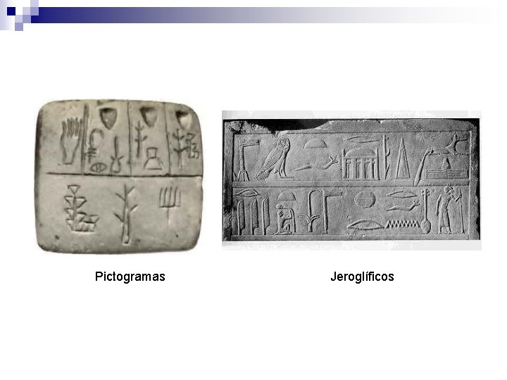 Pictogramas Jeroglíficos 