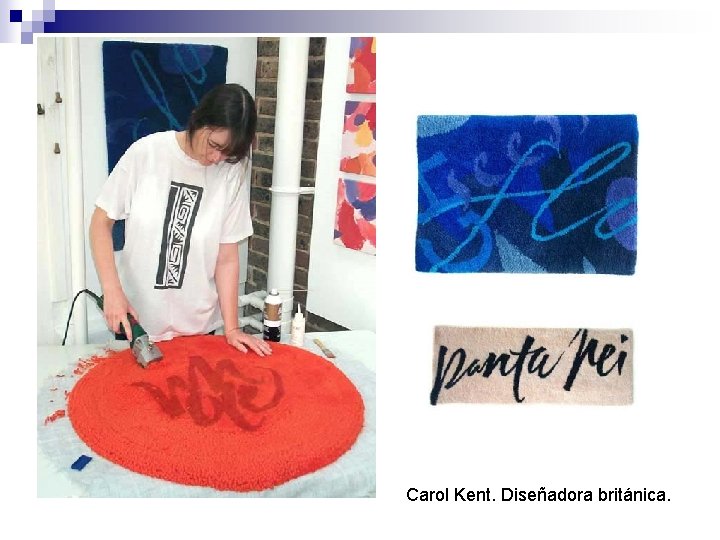 Carol Kent. Diseñadora británica. 