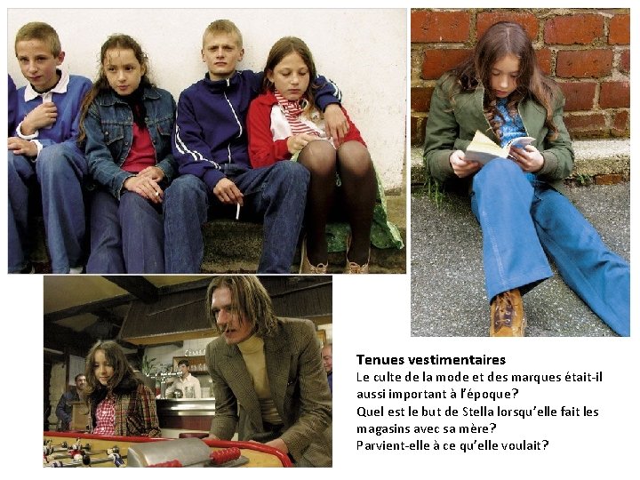 Tenues vestimentaires Le culte de la mode et des marques était-il aussi important à