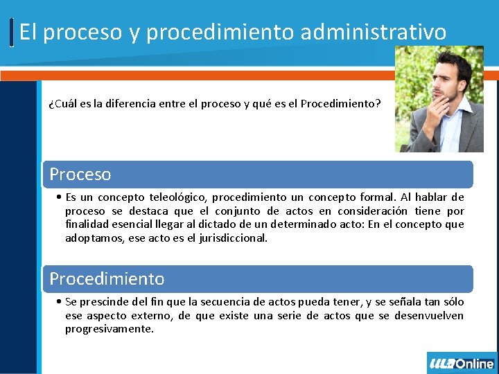 El proceso y procedimiento administrativo ¿Cuál es la diferencia entre el proceso y qué