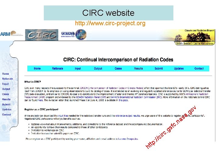CIRC website http: //www. circ-project. org . v o g n a s a CIRC website http: //www. circ-project. org . v o g n a s a
