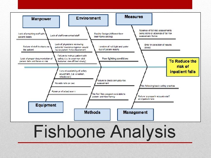 Fishbone Analysis 