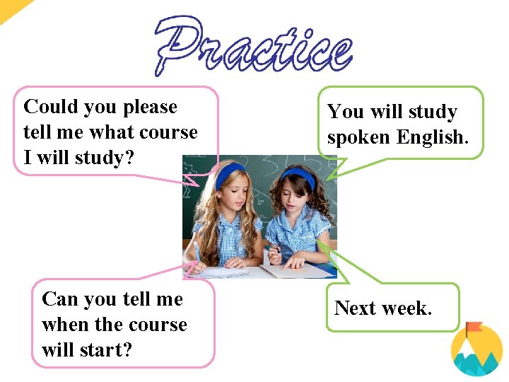 Could you please tell me what course I will study? Can you tell me Could you please tell me what course I will study? Can you tell me