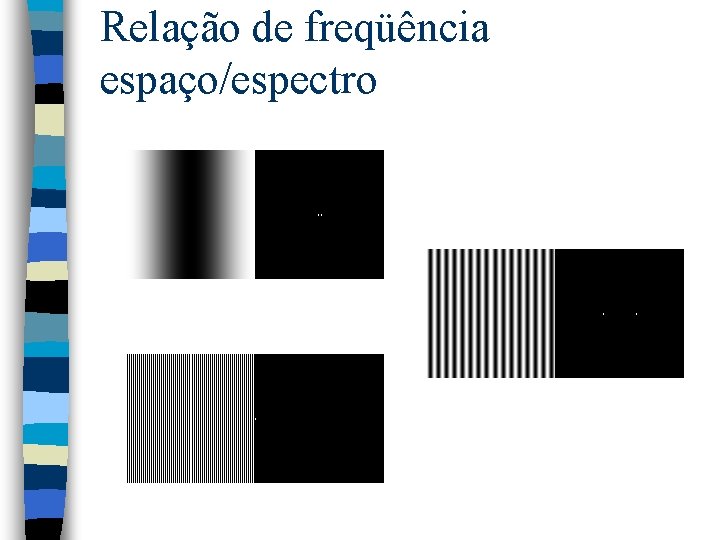 Relação de freqüência espaço/espectro 