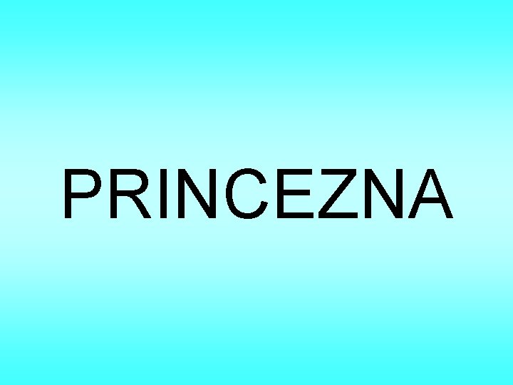 PRINCEZNA 