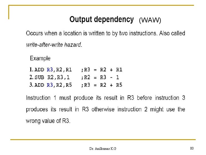 (WAW) Dr. Anilkumar K. G 80 