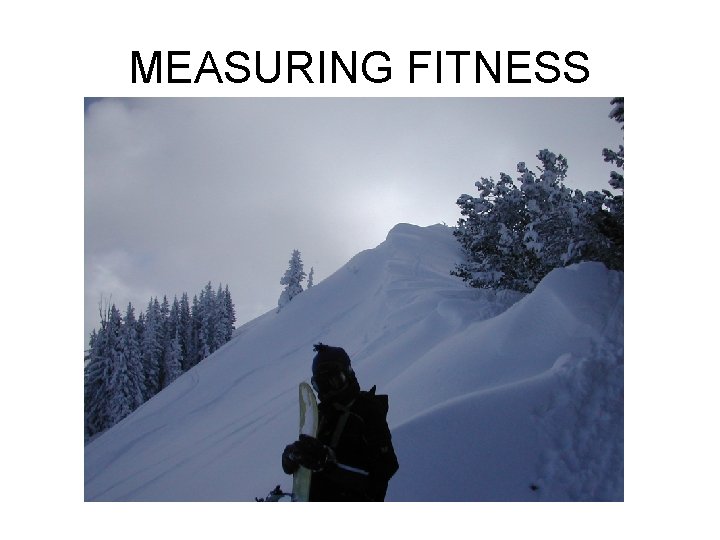 MEASURING FITNESS MEASURING FITNESS