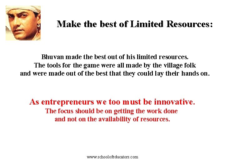 Make the best of Limited Resources: Bhuvan made the best out of his limited