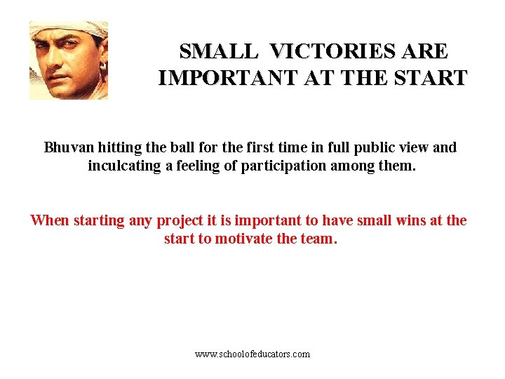 SMALL VICTORIES ARE IMPORTANT AT THE START Bhuvan hitting the ball for the first