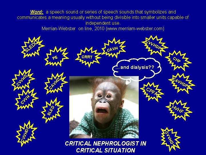 Word: a speech sound or series of speech sounds that symbolizes and communicates a