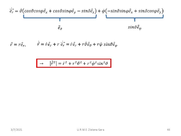  3/7/2021 U. R. M. E. Zielona Gora 48 
