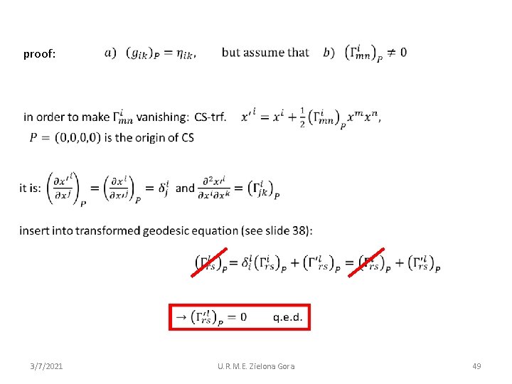 proof: 3/7/2021 U. R. M. E. Zielona Gora 49 