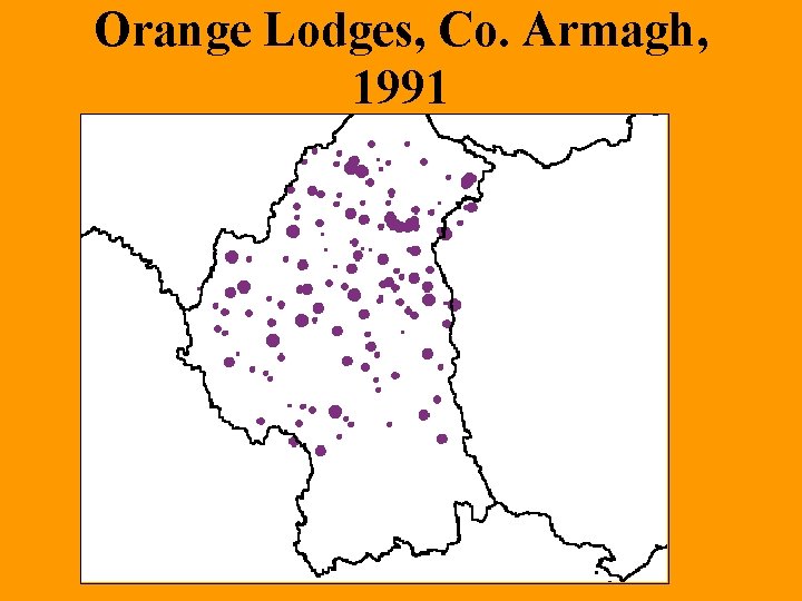 Orange Lodges, Co. Armagh, 1991 