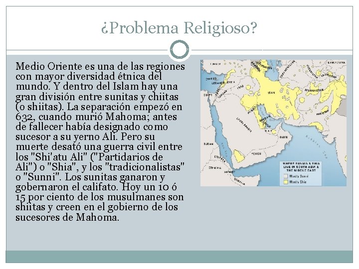 ¿Problema Religioso? Medio Oriente es una de las regiones con mayor diversidad étnica del