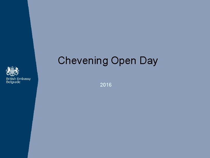 Chevening Open Day 2016 