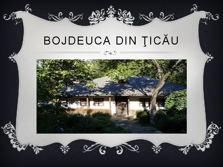 BOJDEUCA DIN ŢICĂU 