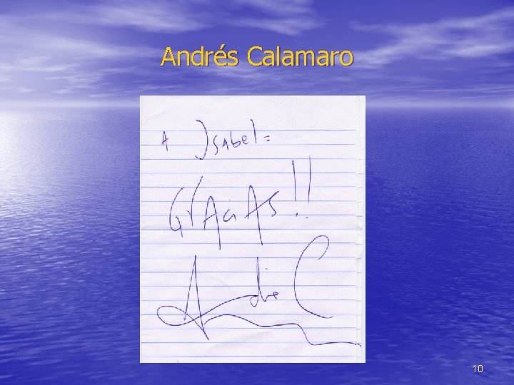 Andrés Calamaro 10 