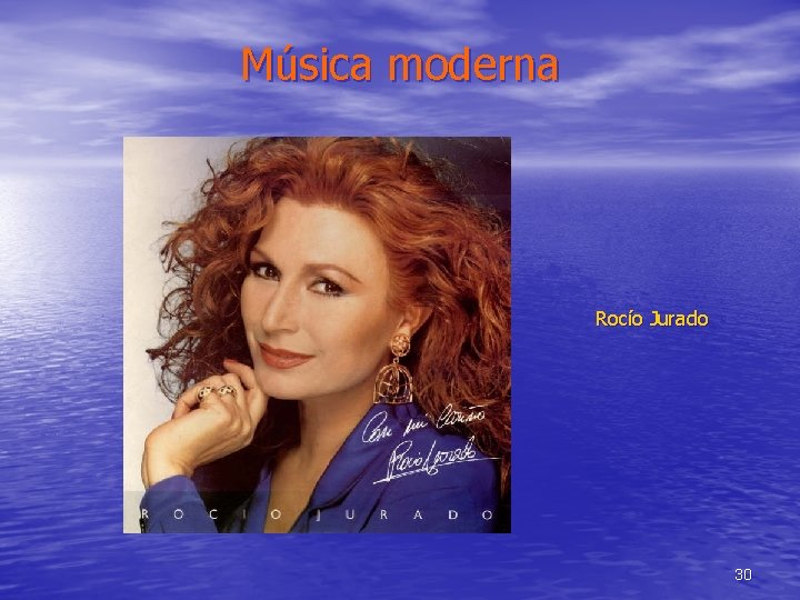 Música moderna Rocío Jurado 30 