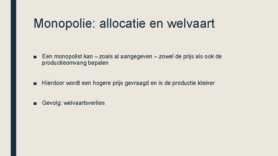 ECONOMIE INTEGRAAL Hoofdstuk 5 Economische macht Markt en