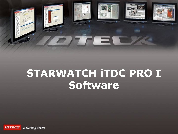 STARWATCH i. TDC PRO I Software 