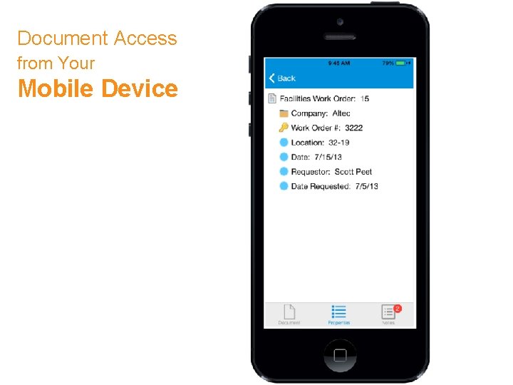 Document Access from Your Mobile Device 